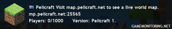 Pelicraft 0 players online.