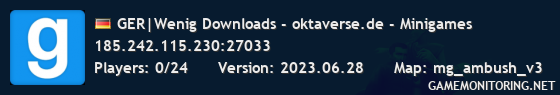 GER|Wenig Downloads - oktaverse.de - Minigames