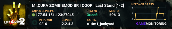 MI.CURA ZOMBIEMOD BR | COOP | Last Stand [1-2]