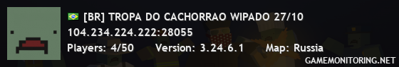 [BR] TROPA DO CACHORRAO WIPADO 27/10