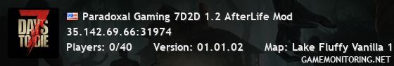 Paradoxal Gaming 7D2D 1.2 AfterLife Mod