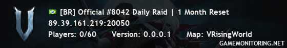 [BR] Official #8042 Daily Raid | 1 Month Reset