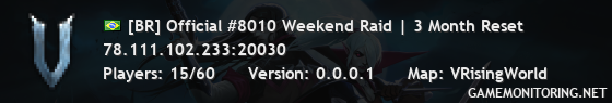 [BR] Official #8010 Weekend Raid | 3 Month Reset