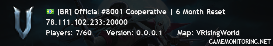 [BR] Official #8001 Cooperative | 6 Month Reset