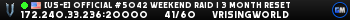 [US-E] Official #5042 Weekend Raid | 3 Month Reset