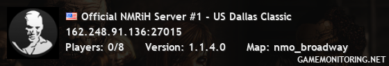 Official NMRiH Server #1 - US Dallas Classic