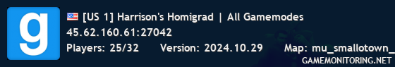 [US 1] Harrison's Homigrad | All Gamemodes