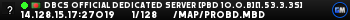 DBCS OFFICIAL DEDICATED SERVER [PBD 10.0.B][1.53.3.3s]