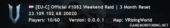 [EU-C] Official #1082 Weekend Raid | 3 Month Reset