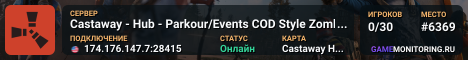 Castaway - Hub - Parkour/Events COD Style Zombies