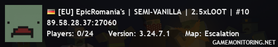 [EU] EpicRomania's | SEMI-VANILLA | 2.5xLOOT | #10