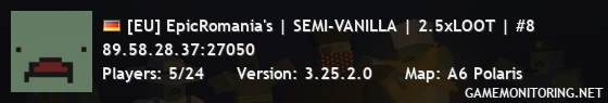 [EU] EpicRomania's | SEMI-VANILLA | 2.5xLOOT | #8