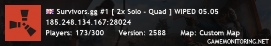 Survivors.gg #1 [ 2x Solo - Quad ] FULLWIPED 01.05