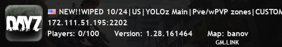 NEW!!WIPED 10/24|US|YOLOz Main|Pve/wPVP zones|CUSTOM AREAS|AIRD