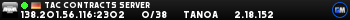 TAC Contracts Server TAC Contracts Server