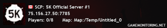 SCP: 5K Official Server #1