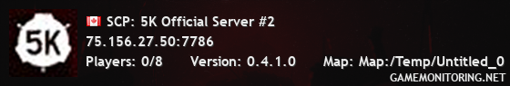 SCP: 5K Official Server #2