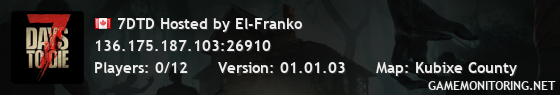 7DTD Hosted by El-Franko