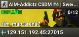 AIM-Addictz CSDM #4 | Sweden