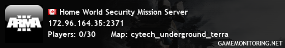 Home World Security Mission Server Home World Security Mission Server