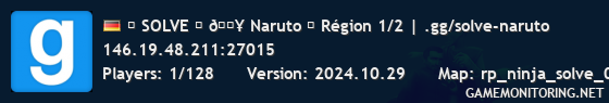 ► SOLVE ◄ 🍥 Naruto → Région 1/2 | .gg/solve-naruto