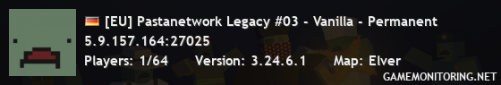 [EU] Pastanetwork Legacy #03 - Vanilla - Permanent