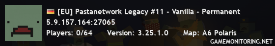 [EU] Pastanetwork Legacy #11 - Vanilla - Permanent