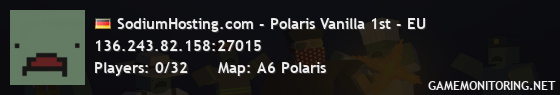 SodiumHosting.com - Polaris Vanilla 1st - EU