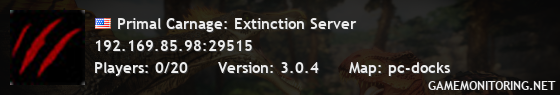 Primal Carnage: Extinction Server