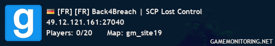 [FR] [FR] Back4Breach | SCP Lost Control