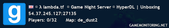 ► λ lambda.tf  ▌ Game Night Server ▌ HyperDL | Unboxing
