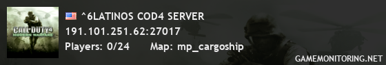 ^6LATINOS COD4 SERVER