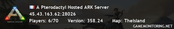 A Pterodactyl Hosted ARK Server