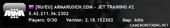 [RU/EU] ARMARUSICH.COM - JET TRAINING #2