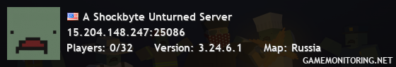 A Shockbyte Unturned Server