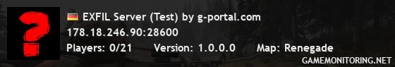 EXFIL Server (Test) by g-portal.com