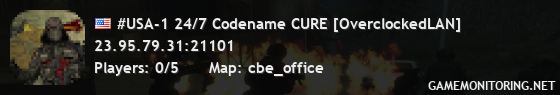 #USA-1 24/7 Codename CURE [OverclockedLAN]