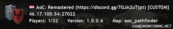 AoC: Remastered (https://discord.gg/7GJA2uTjpt) [CUSTOM]