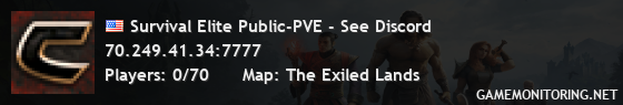 Survival Elite Public-PVE - See Discord