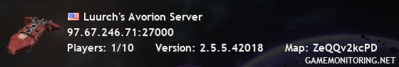 Luurch's Avorion Server