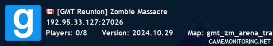 [GMT Reunion] Zombie Massacre