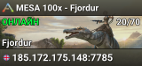 MESA 100x - Fjordur