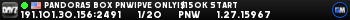 Pandoras Box PNW|PvE Only|$150K Start Pandoras Box PNW|PvE Only|$150K Start