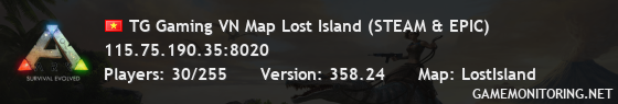 TG Gaming VN Map Lost Island (STEAM & EPIC)