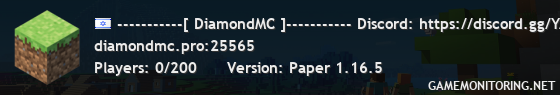 -----------[ DiamondMC ]----------- Discord: https://discord.gg/YArQSuSNsJ