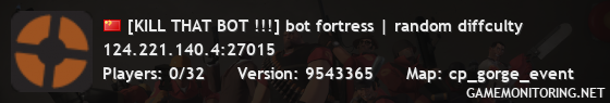 [KILL THAT BOT !!!] bot fortress | random diffculty