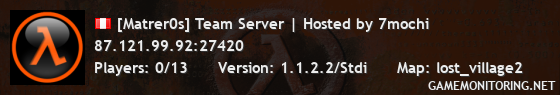 [Matrer0s] Team Server | Hosted by 7mochi