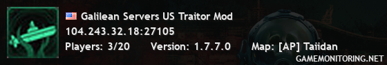 Galilean Servers US Traitor Mod