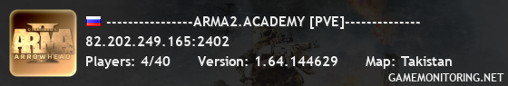 ----------------ARMA2.ACADEMY [PVE]--------------