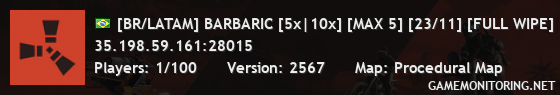 [BR/LATAM] BARBARIC [5x|10x] [MAX 5] [23/11] [FULL WIPE]